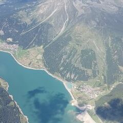 Flugwegposition um 13:24:31: Aufgenommen in der Nähe von 39027 Graun im Vinschgau, Autonome Provinz Bozen - Südtirol, Italien in 3942 Meter